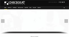 Desktop Screenshot of checkmatvancouver.com
